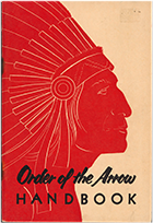 Cover of Order of the Arrow Handbook, 1959